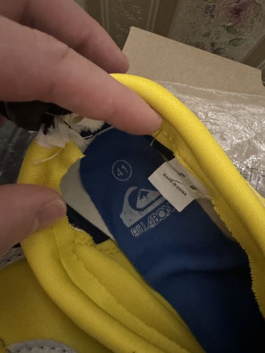 Мужские тапки для плавания (коралки) 41 размер