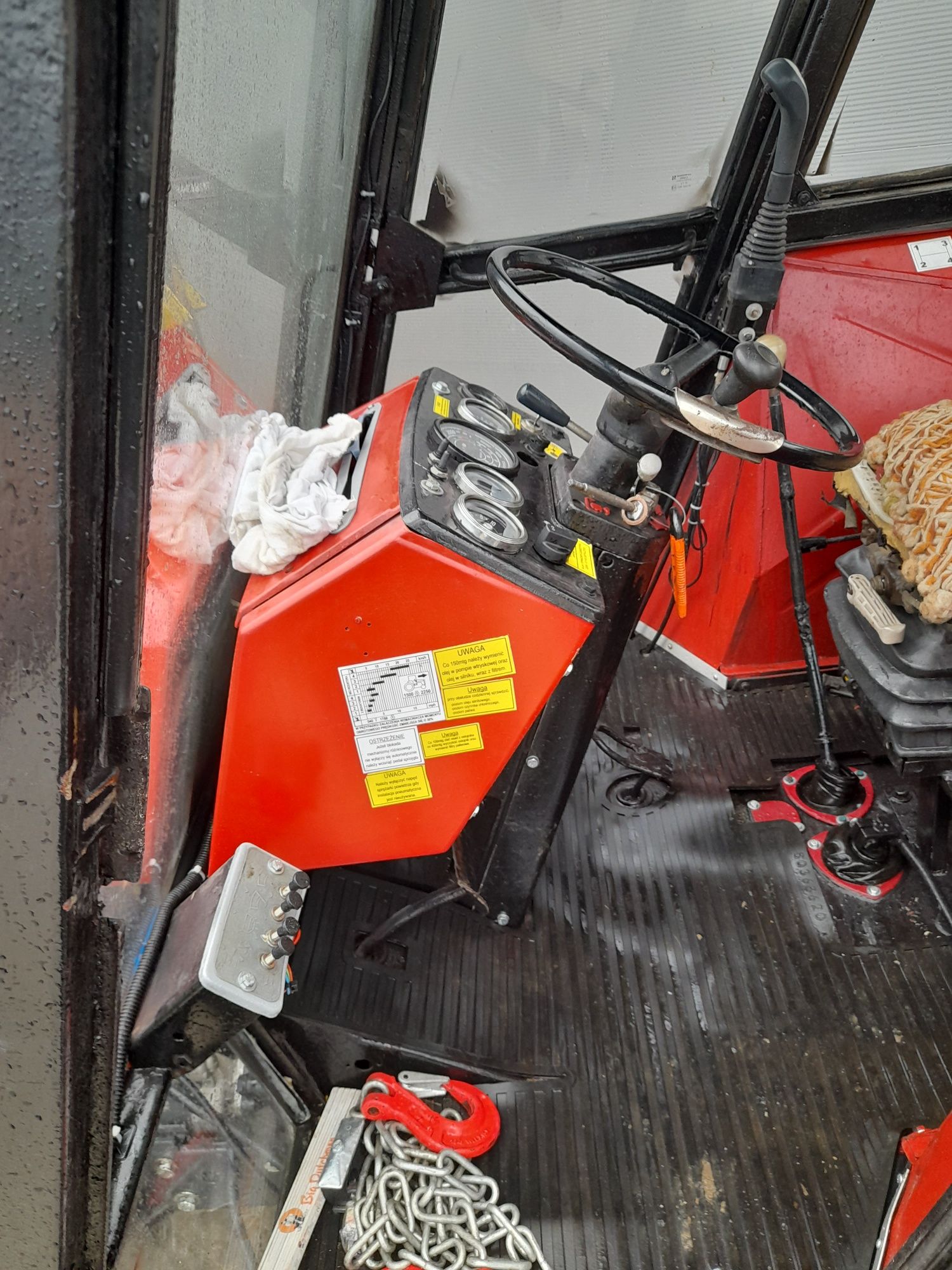 Ursus c 385 z turem po remoncie, zamiana zetor 8011