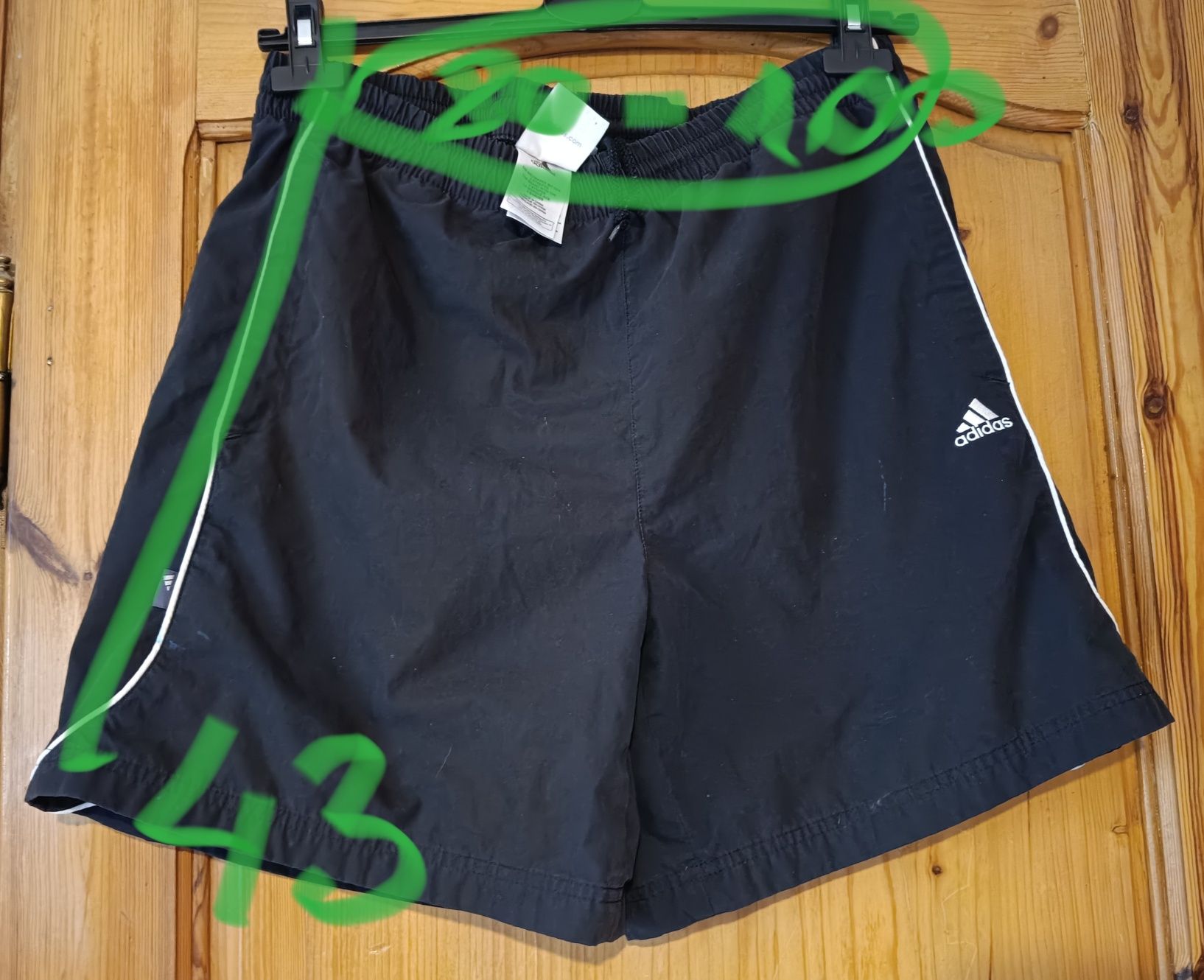 Spodnie krótkie/szorty bawełniane Adidas L...