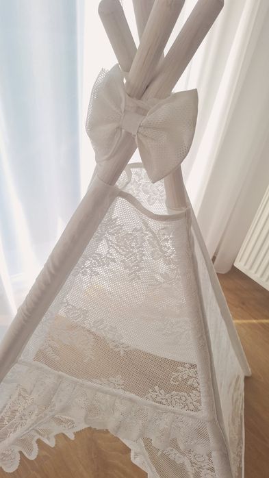 Tipi koronkowe boho dla dziecka