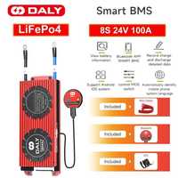 Daly smart BMS 100A 24V 8S LiFePO4