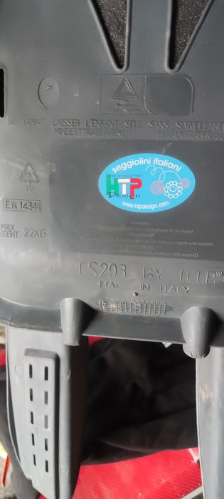 Детское вело кресло Италия HTP