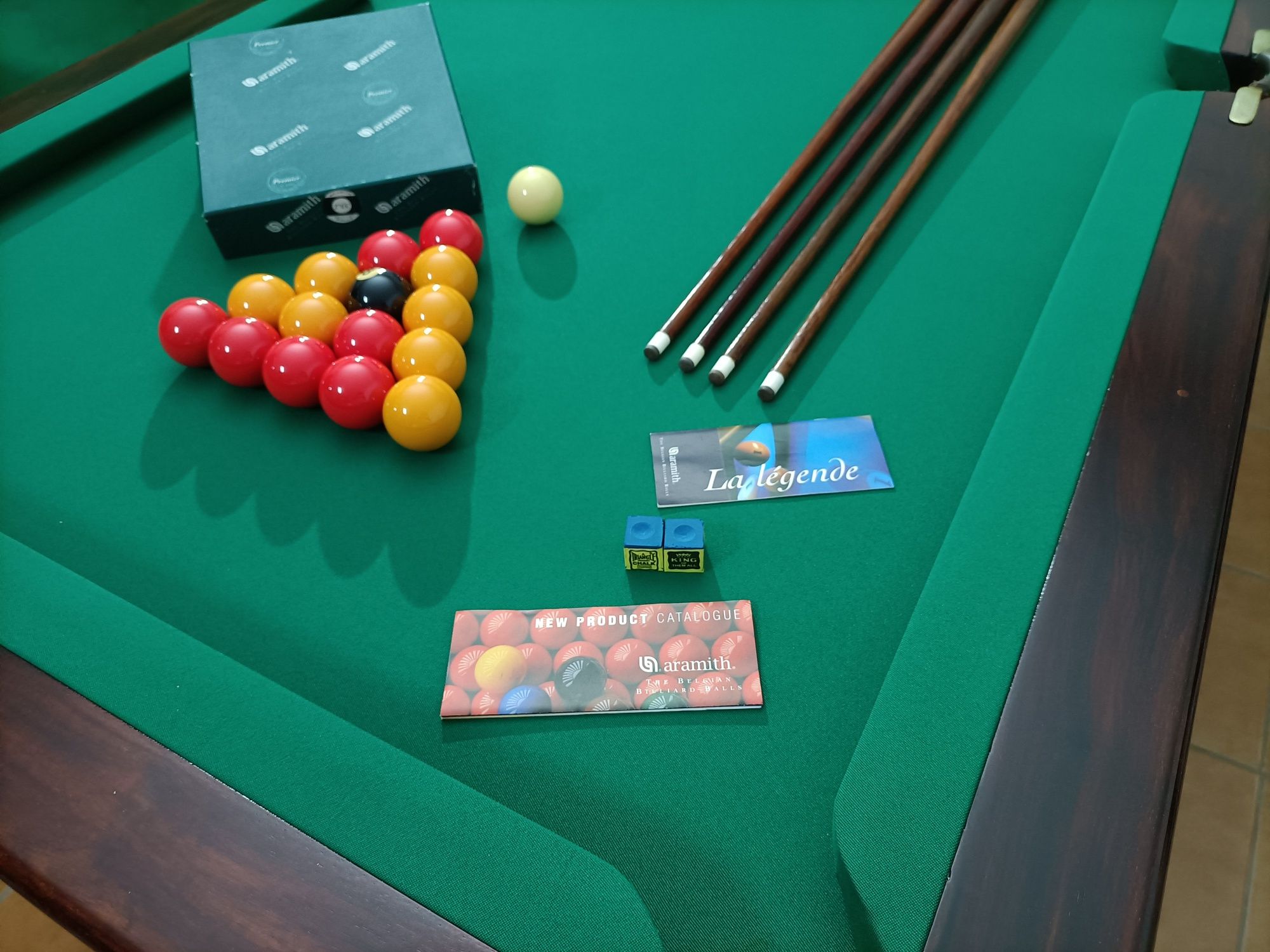 Snooker bilhar com transporte e montagem