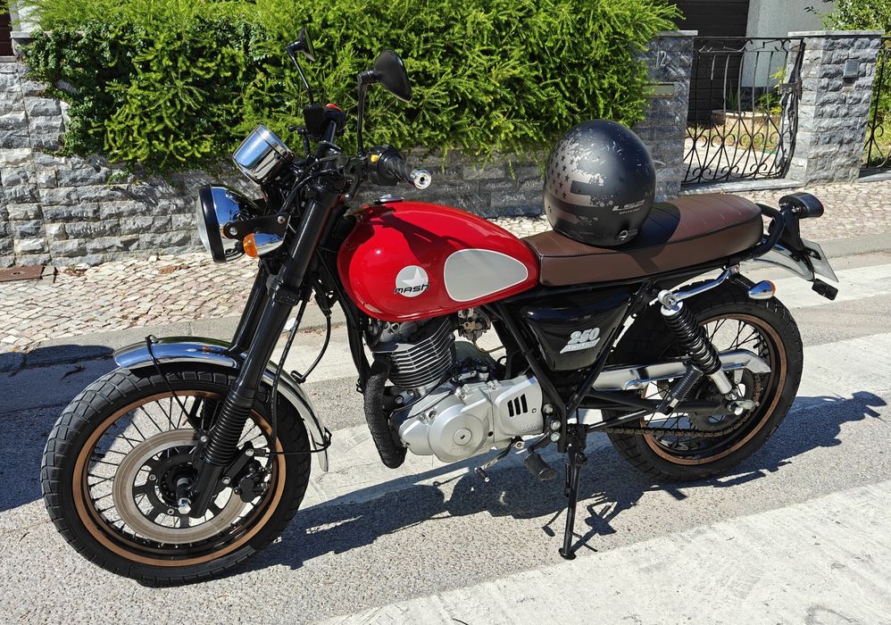 Mash Two Fifty 250cc (2016) – 5.800 km – Totalmente revista e tratada