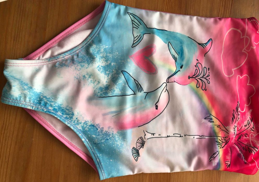 Strój kąpielowy R.122-128 ( 6-8 lat) OLAIAN, Decathlon-surfingowy