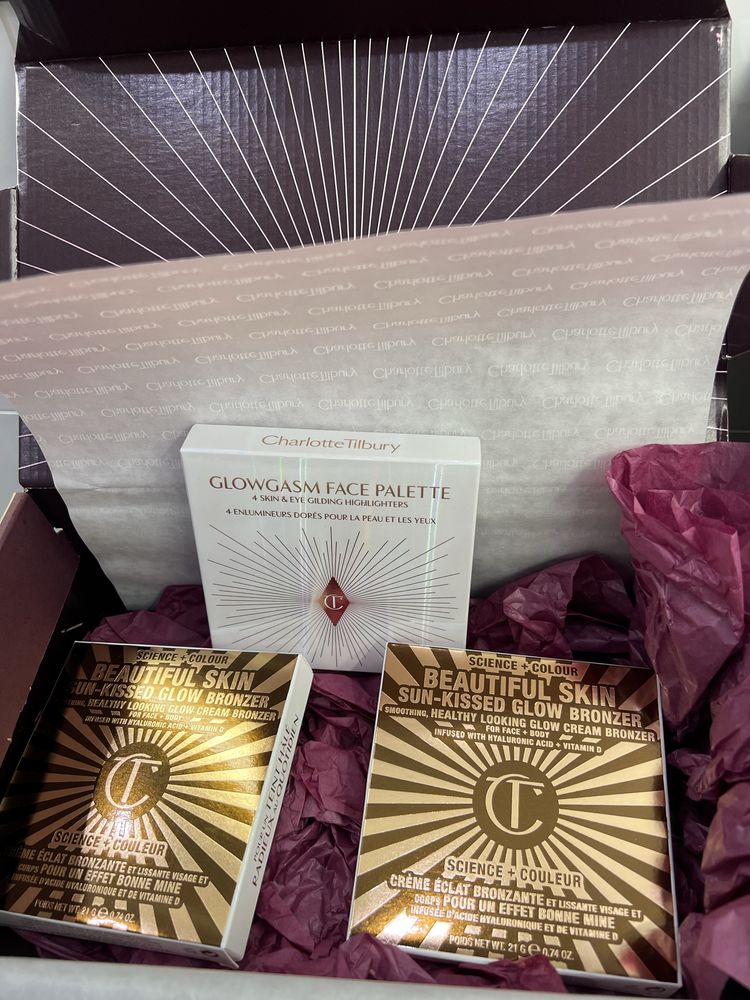 Charlotte Tilbury pillow talk оригінал румʼяна помада хайлайтер блиск