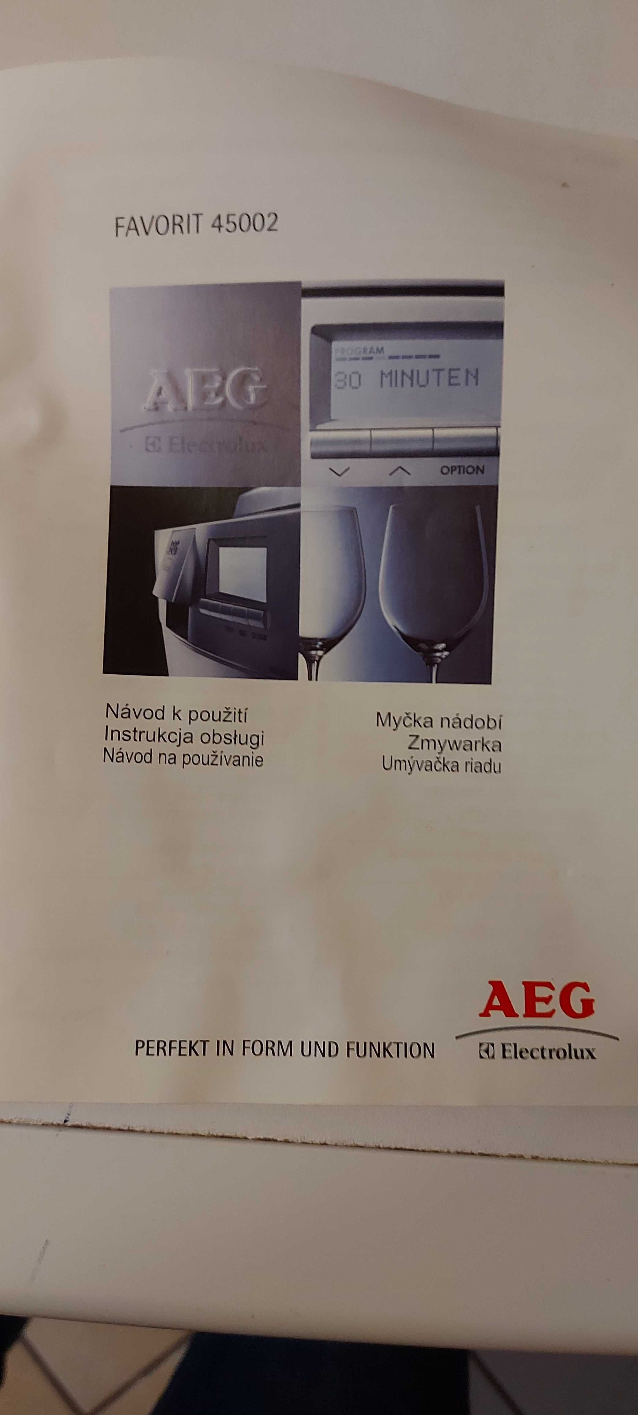 Zmywarka AEG (Electrolux) wolnostojąca