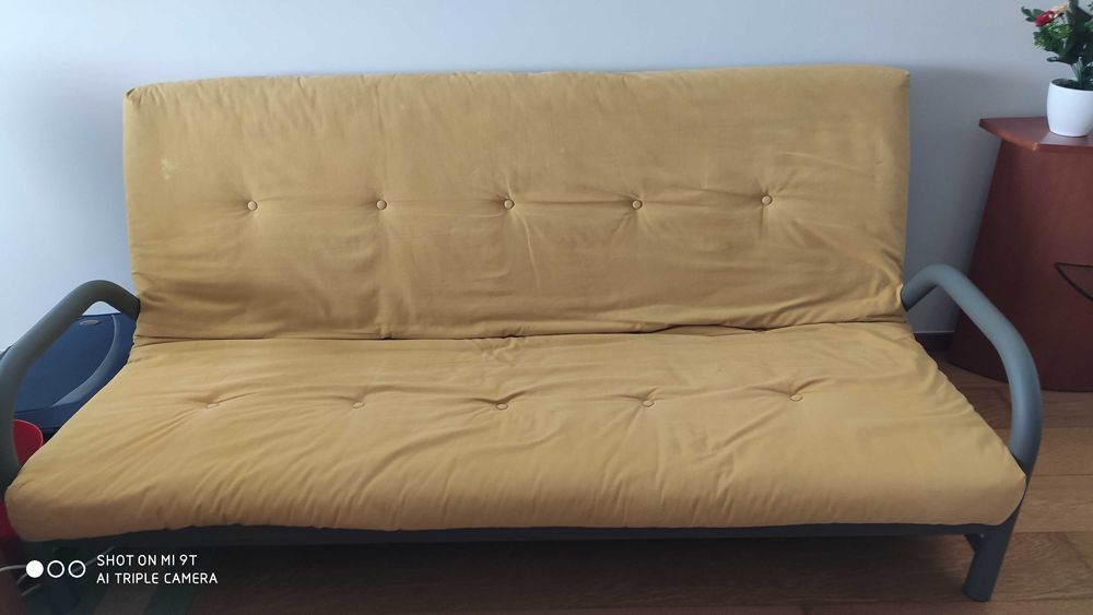 Sofá-cama, estrutura em ferro