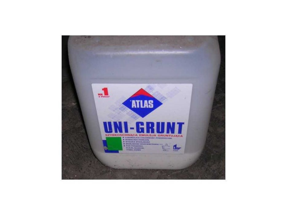 Unigrunt emulsja gruntująca do tynków, reszta po remoncie