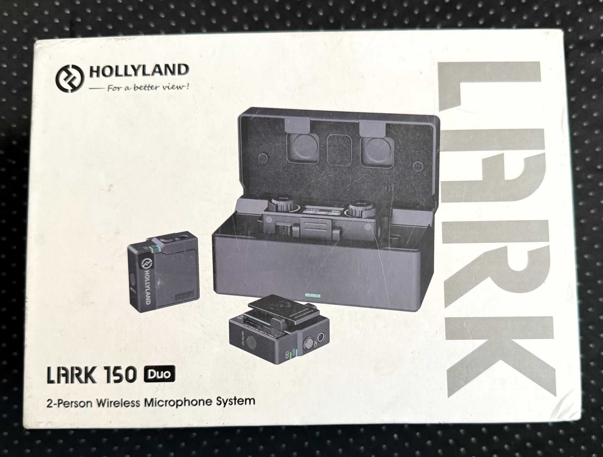 Hollyland Lark 150 DUO 2.4 GHz bezprzewodowy system audio