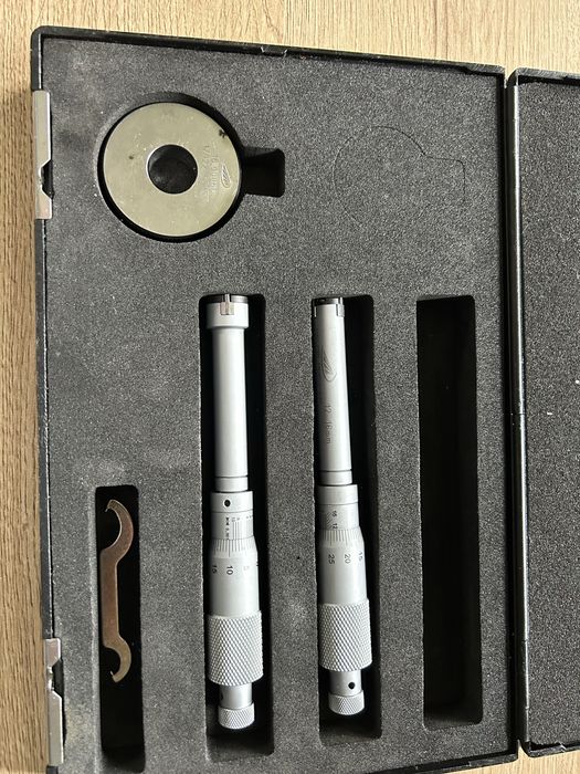 Zestaw średnicówek 3-punktowych HELIOS-PREISSER fi 12-20 mm.