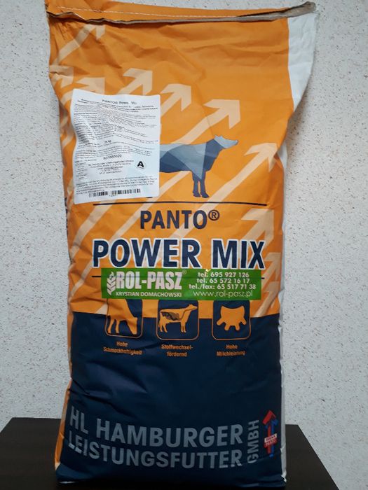 Tłuszcz chroniony energia dla krów Panto Power Mix