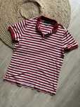Letni t-shirt koszulka polo bluzka męska Massimo Dutti L w paski