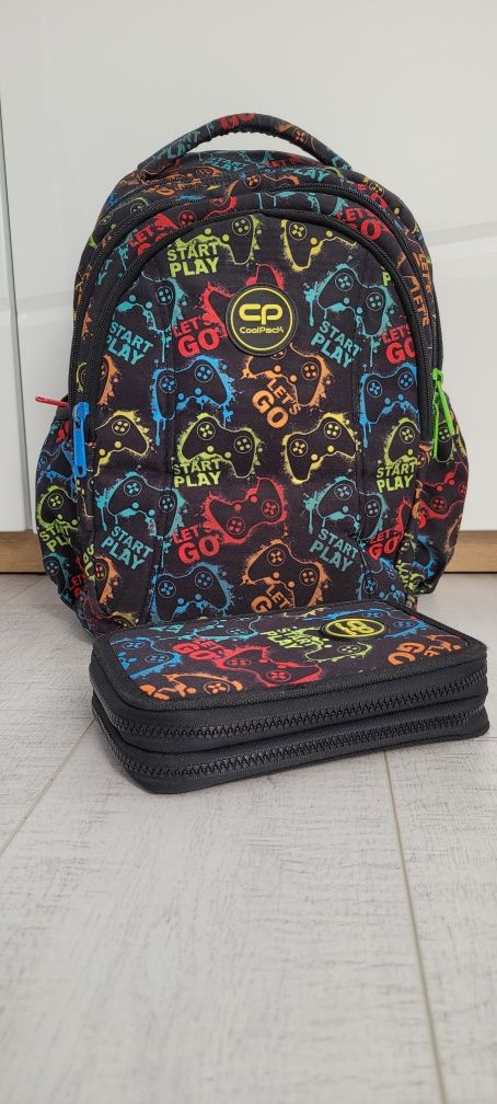 Plecak szkolny COOLPACK JERRY 3-komorowy + piórnik
