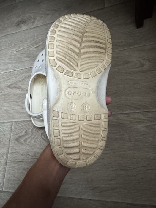 Шлепанцы crocs оригинал m6w8 супер