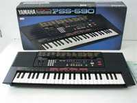 Teclado Yamaha PortaSound PSS-590, nunca foi usado