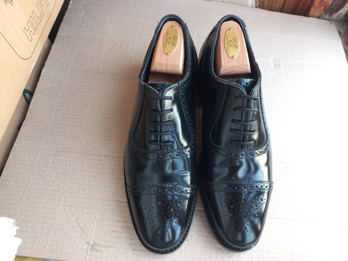 Samuel Windsor Men's Handmade Goodyear Welted/ Black + Подарунок.