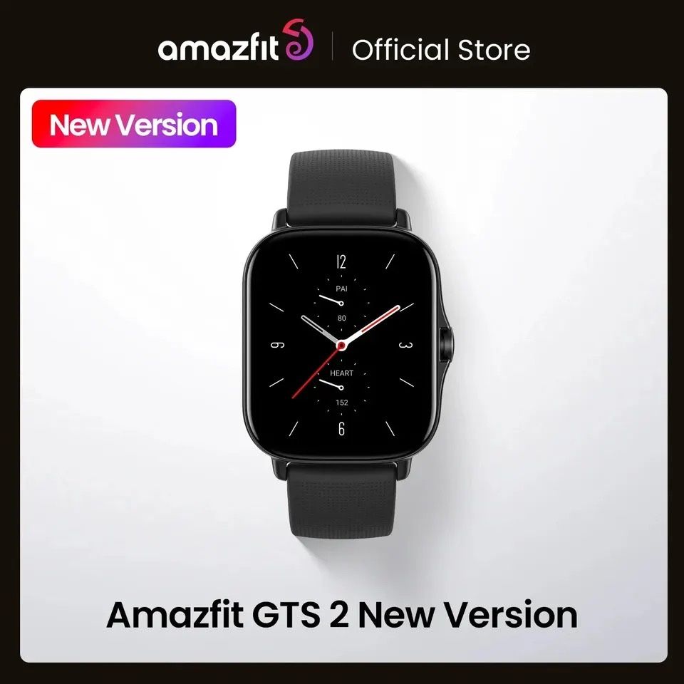 Смарт-часы Amazfit GTS 2 New Version Black Original Новые
