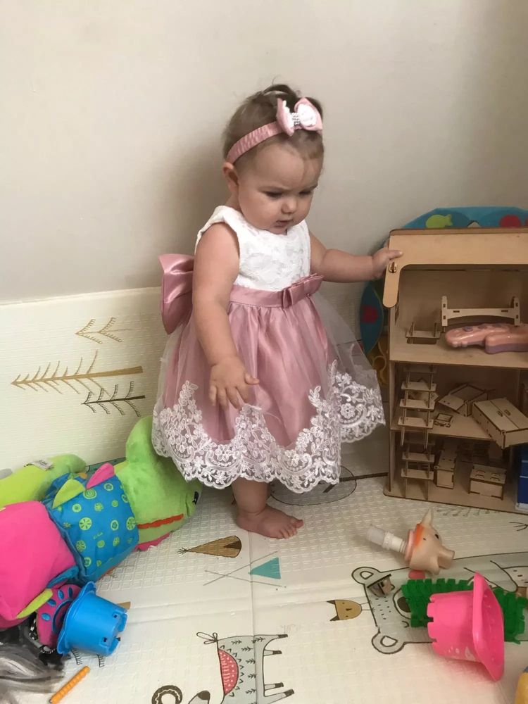 Платье на девочку 1 2 года детское годик дитяче плаття 74 80 86 90