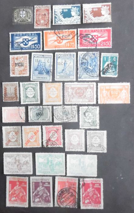 Selos Portugal 1898 outros anos lote NOVOS/usados correio aéreo/outros