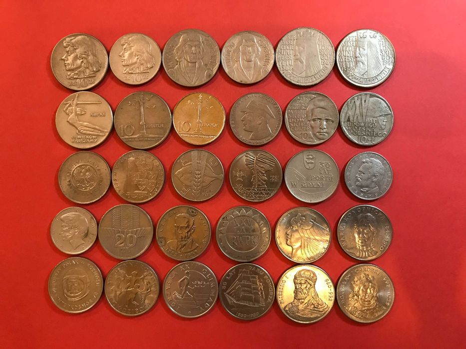 Пам’ятні та обігові монети Польщі, обігові монети Німеччини 20 ст.