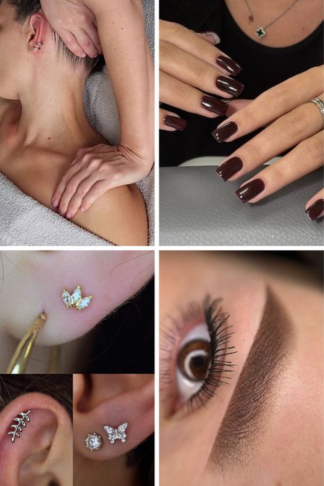 Діп покриття,пірсинг,масаж ,ламінування/фарбування віі та брови