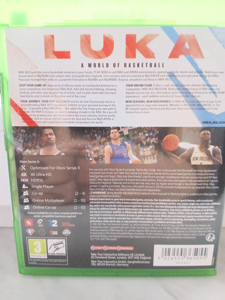 NBA 2k22 nowa płyta