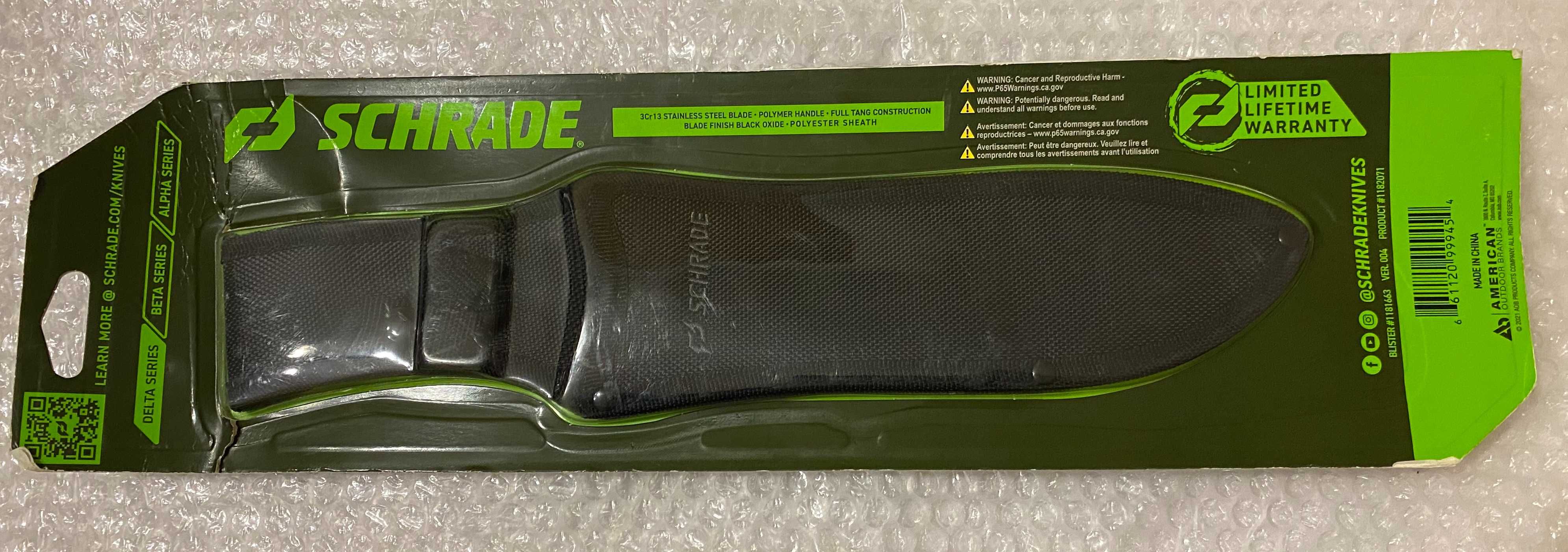 Садовый инструмент Schrade Mini Machete