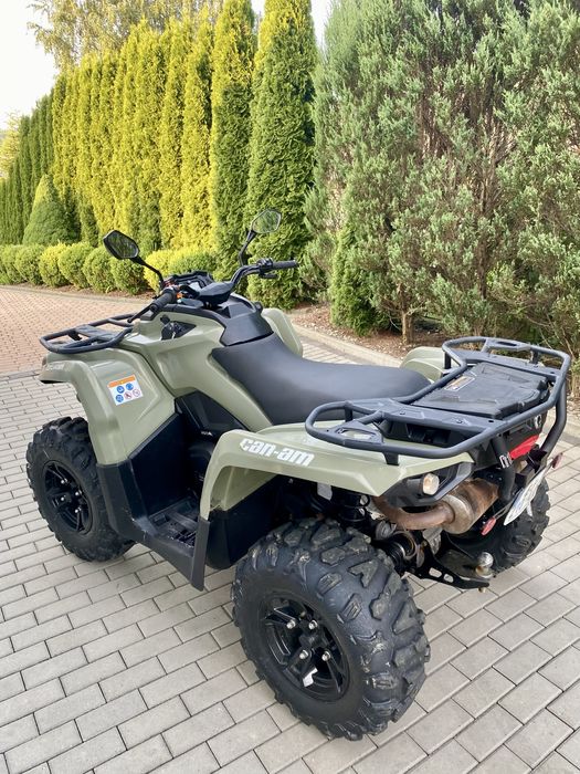 Can am outlander 570, 2017r l7e 13kw 5100km przebiegu