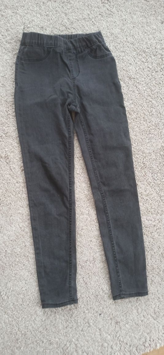 Spodnie jeansowe  dziewczynka 134 cm H&M