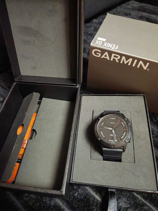 Garmin Fenix 6x Sapphire Black DLC. Jak nowy!