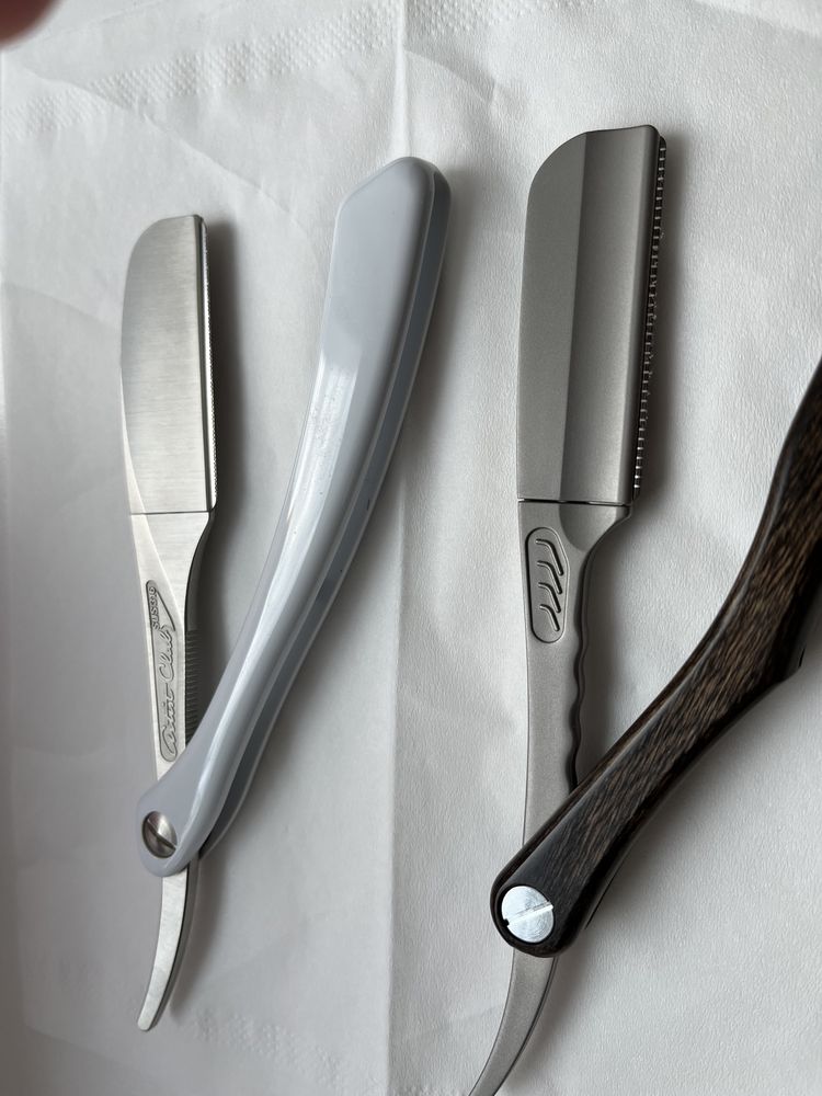 Шаветки FEATHER ARTIST CLUB DX ACD-R та Artist Club SS Wood handle