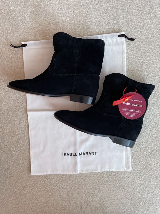 Isabel Marant Botki Crisi 41 kupione na Moliera2 Buty