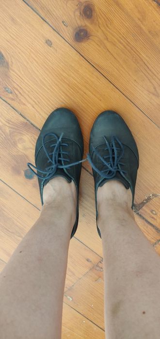 Sapatos Camper de Salto Alto (azuis)