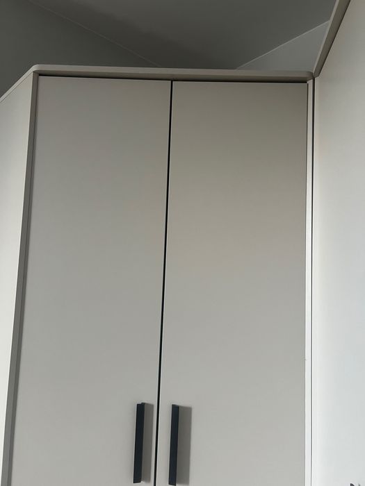 2 x szafa narożna kolor beżowy