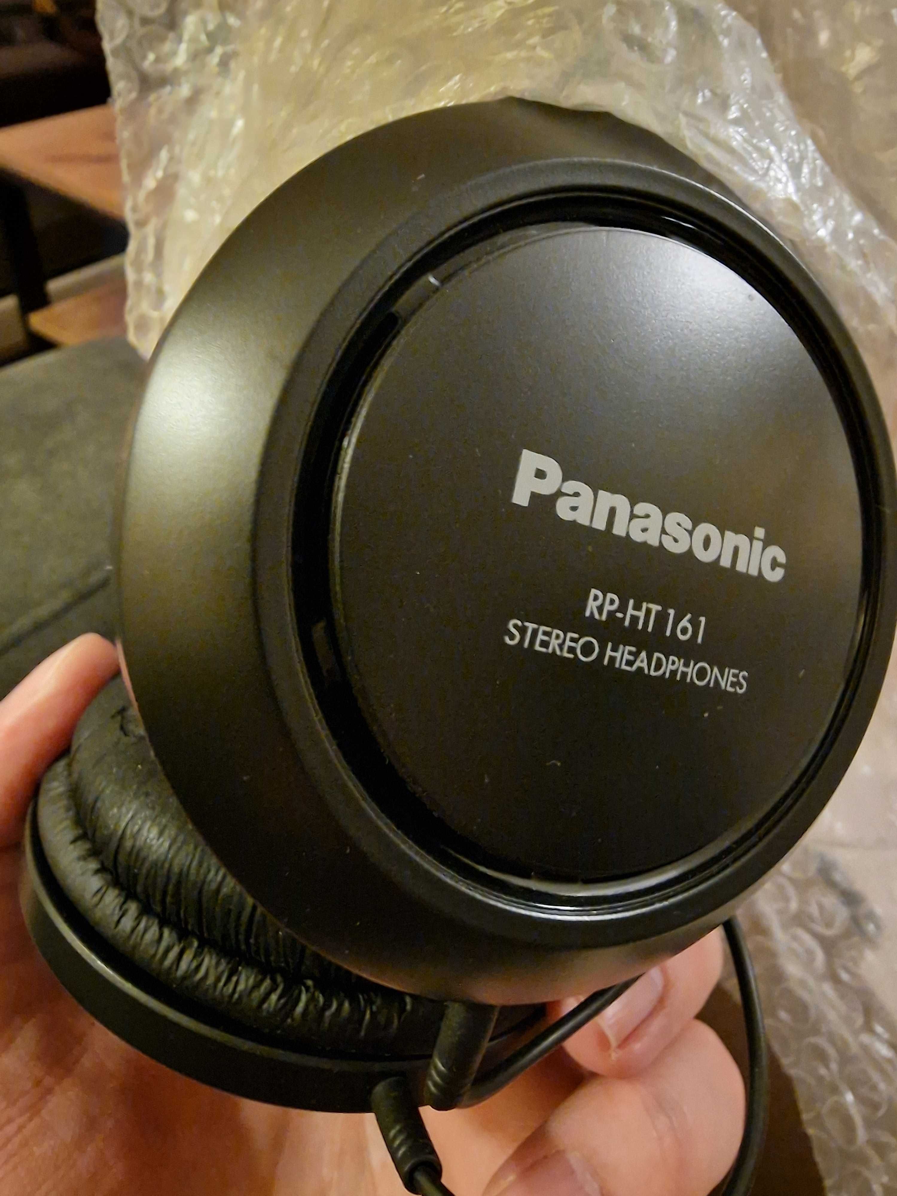 Panasonic RP-HT161 pełnowymiarowe słuchawki przewodowe