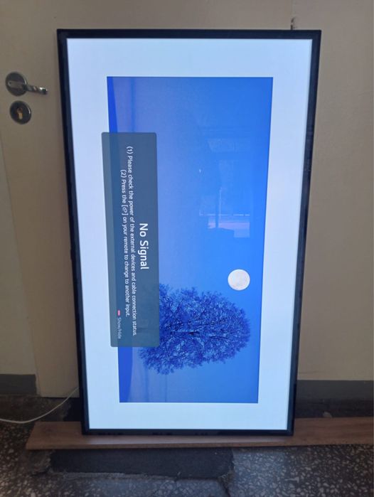 Bialy telewizor marki lg oled 55c16 la swietny model super design