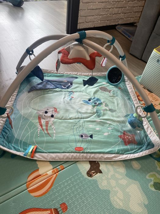 Дитячий розвиваючий килимок tiny love