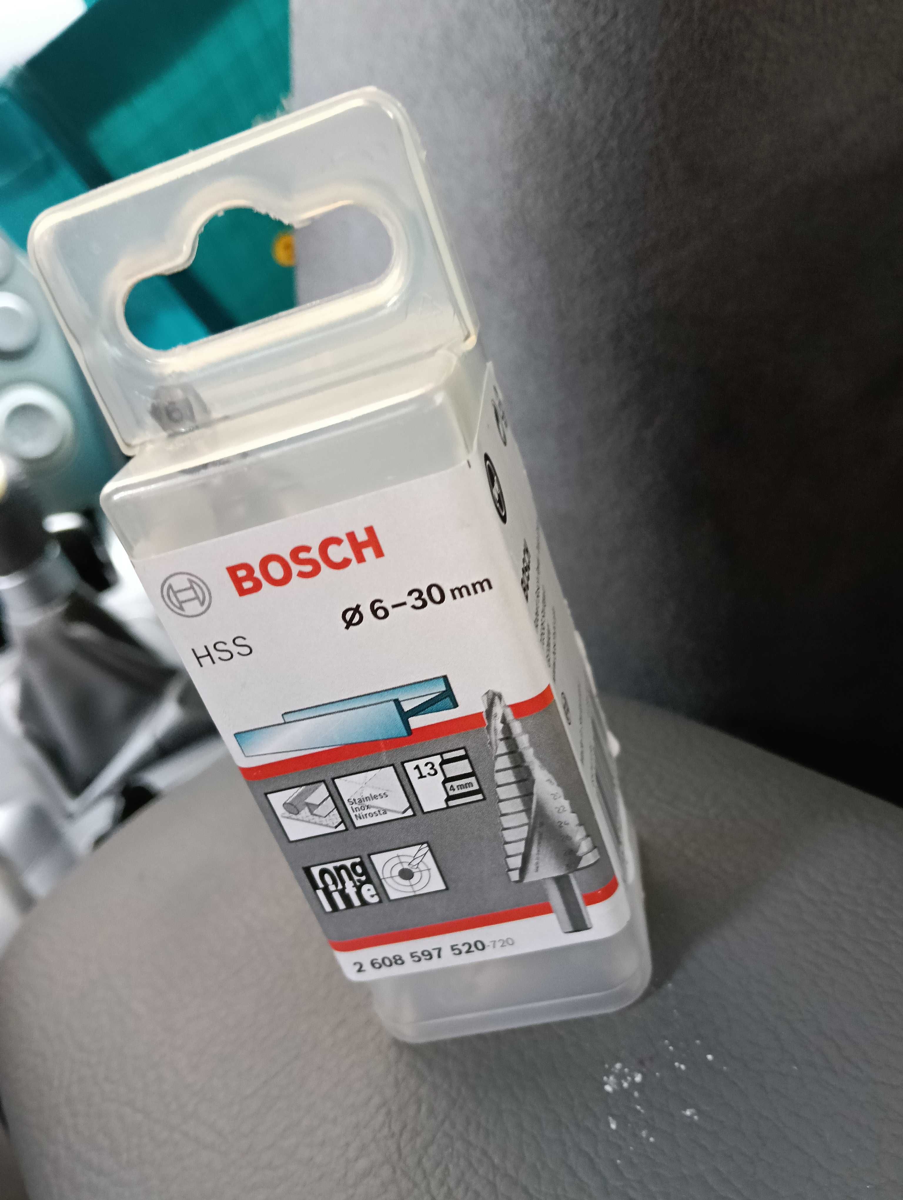 7 sztuk Wiertło stopniowe Bosch professional wiertło stożkowe 6-30 mm
