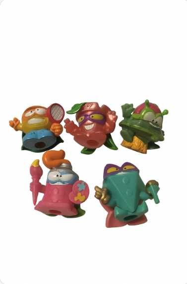 Zestaw 5 figurek kolorowe tematyczne