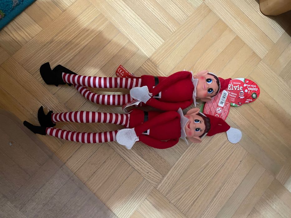 Psotne elfy, skrzaty Bożonarodzeniowe