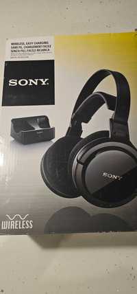 Słuchawki Sony MDR-RF855RK bezprzewodowe sygnał RF