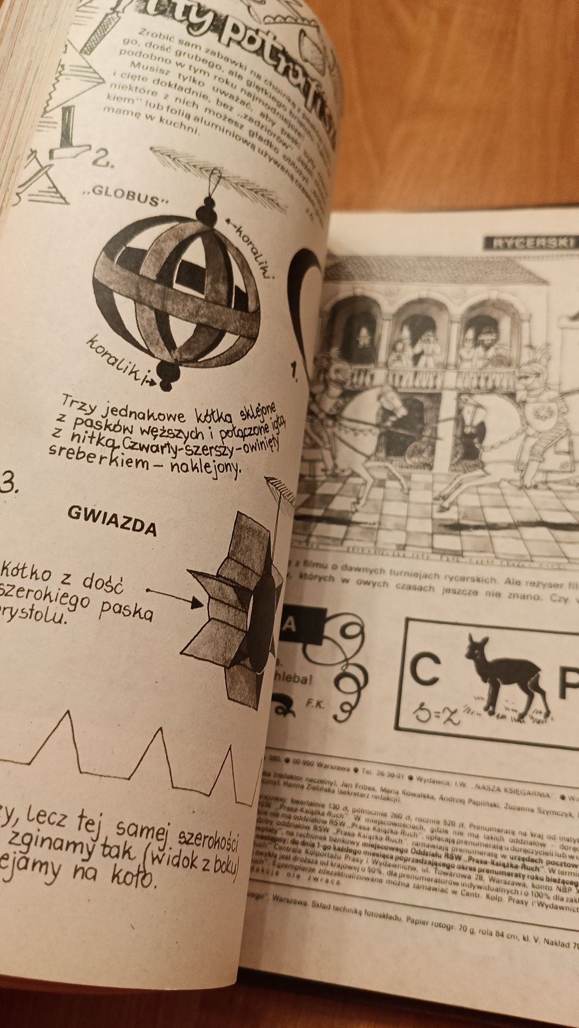 Czasopismo Świerszczyk - cały rocznik 1985