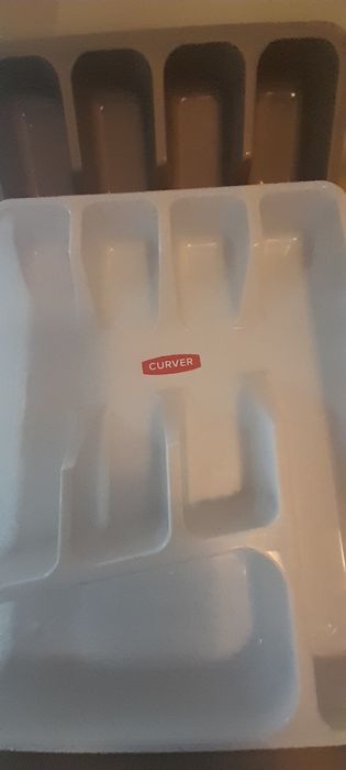 2 wklady do szuflady na sztućce