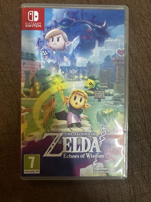 Nintendo Switch Lite edição zelda + capa+ jogo Zelda Echos of Wisdom