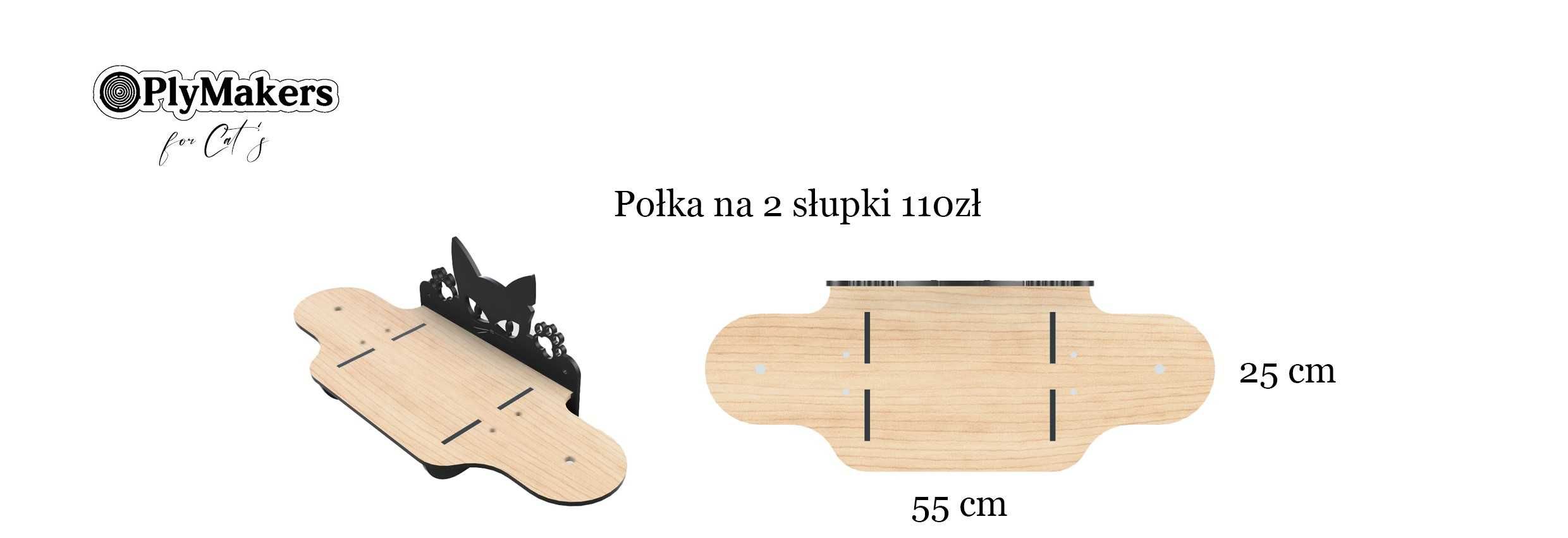 półka schodek dla kota FILOGRAJ DLA KOTA