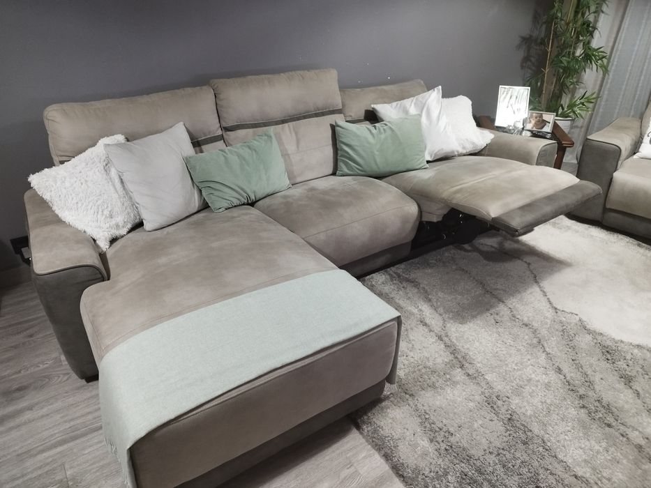 Sofa com chaise longue Automatico