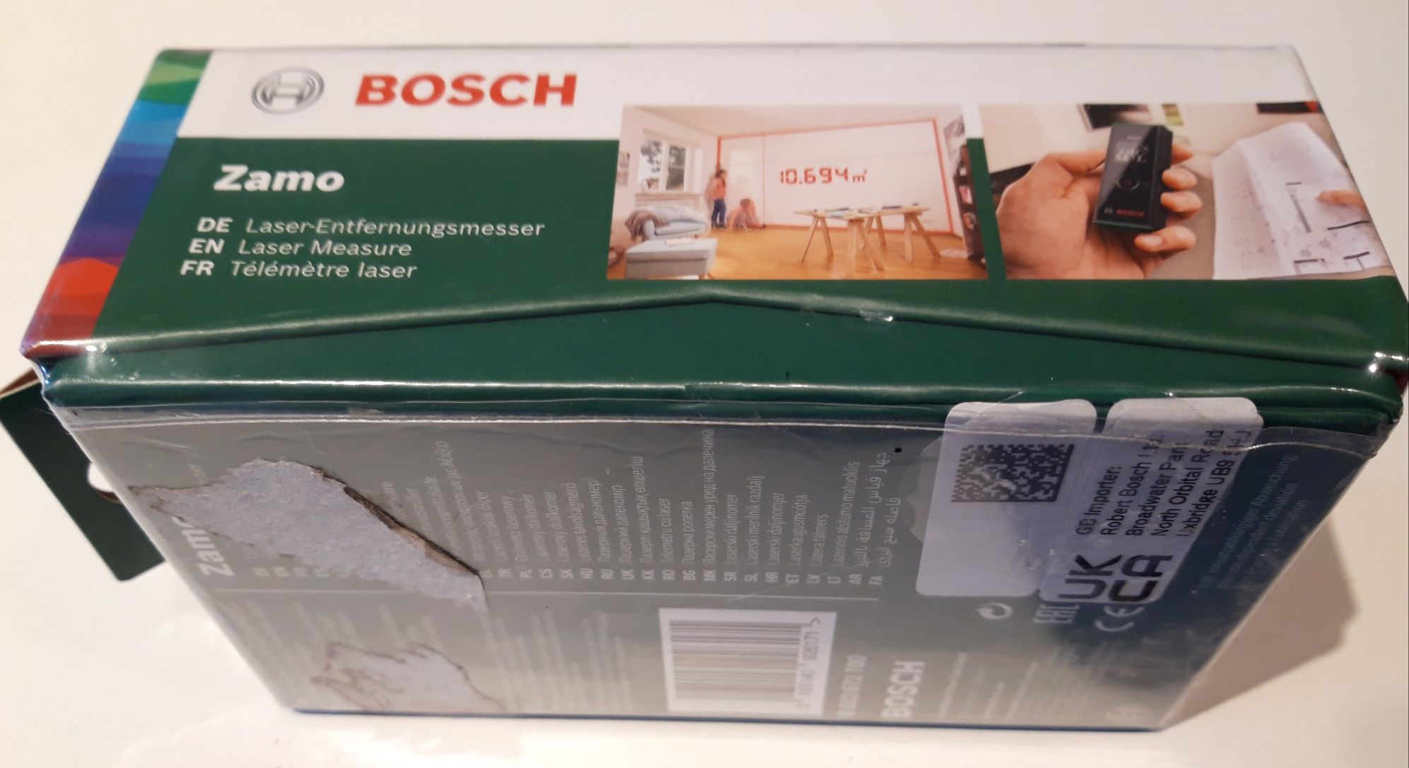 Dalmierz laserowy Bosch Zamo Solo nowy nie poziomica laserowa miarka
