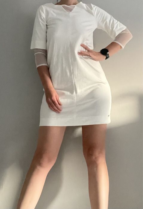 Biała sukienka Lenitif r 38