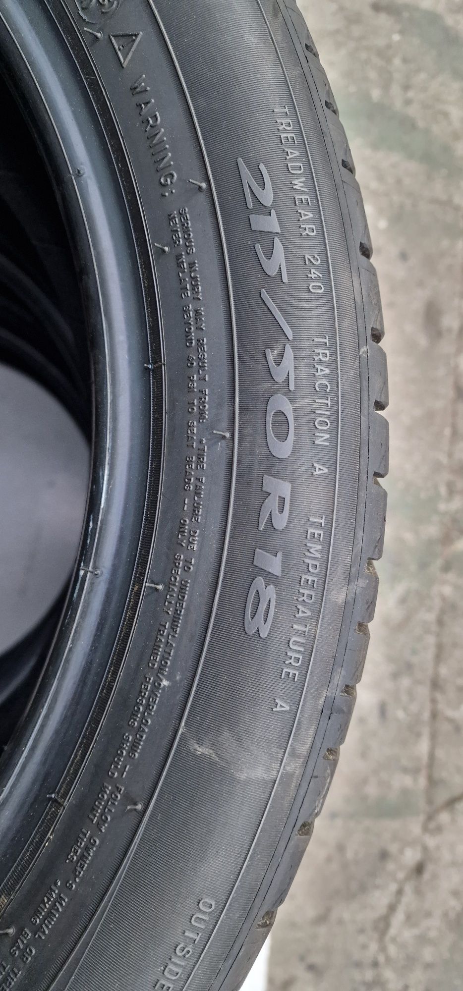 P22 4 x 215/50r18 Michelin Primace 3 92W AO1 opony letnie demo